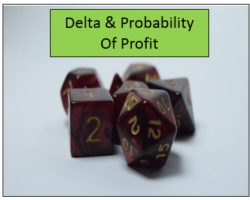 Option Delta and Probability of Profit in Options Trading