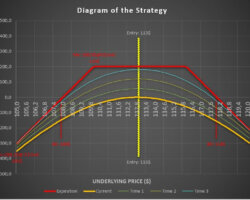 ¿Qué es la estrategia de opciones strangle vendida?